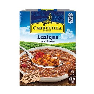 Lentejas con chorizo CARRETILLA