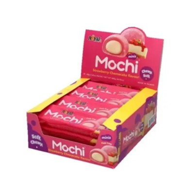 MOCHI FRESA Y QUESO 40 grs. caja de 12 uds.