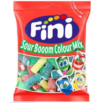 Bolsita SOUR BOOM Color mix Fini 90 grs caja 12 uds