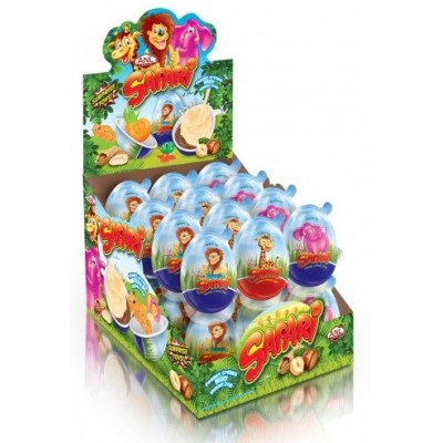 HUEVOS choco SAFARI caja de 24 uds