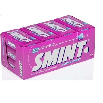 Caramelos LATA Smint BUBBLE FRESH 12 uds