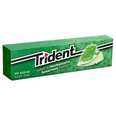 CHICLES Trident LAMI CLOROFILA 24 uds