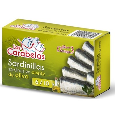 LATA Sardinillas  en Aceite de Oliva 5/10 pzas CABO DE PEÑAS