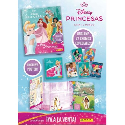 Album+4 Sobres PRINCESAS Disney