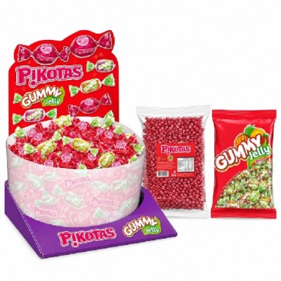 Lote Tolva GUMMY-PIKOTAS HALLOWEEN 4 kg.
