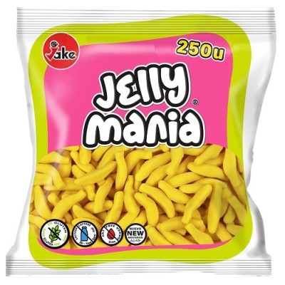 PLATANOS Jelli Mania JAKE 250 uds.