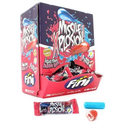 Chicles Envueltos missile XPLOSION 200 uds FINI Chicles Envueltos missile XPLOSION 200 uds FINI