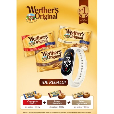 LOTE WERTHER 3 Bolsas + RELOJ S/cargo