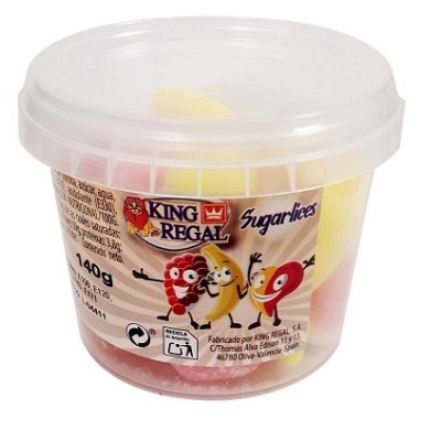TARRINA Sugarlices 1x12 und. 140gr. TARRINA Sugarlices 1x12 und. 140gr.