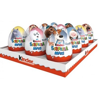 KINDER HUEVO MAXI 100 Grs.x12 und.