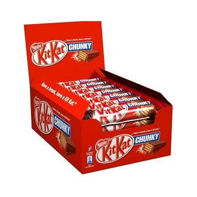 CHUNKY KIT-KAT 40 Grs precio estuche 24 uds CHUNKY KIT-KAT 40 Grs precio estuche 24 uds