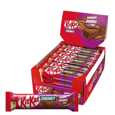 KIT KAT CHUNKY DOBLE CHOCO 24nd.x 42 gr. KIT KAT CHUNKY DOBLE CHOCO 24nd.x 42 gr.