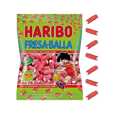FRESA Balla PICA bolsa 100 gr. caja de 18 und HARIBO FRESA Balla PICA bolsa 100 gr. caja de 18 und HARIBO
