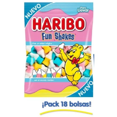 FUN SHAKES Haribo CAJA de 18 und de 80 gr. FUN SHAKES Haribo CAJA de 18 und de 80 gr.