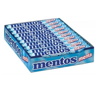 Caramelos MENTOS MENTA 20 uds Caramelos MENTOS MENTA 20 uds