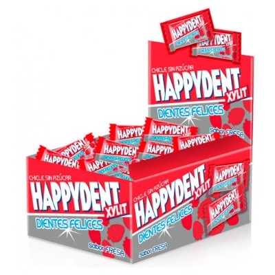 chicles HAPPYDENT FRESA 200 uds chicles HAPPYDENT FRESA 200 uds