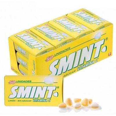 Caramelos LATA Smint LIMON 12 uds Caramelos LATA Smint LIMON 12 uds