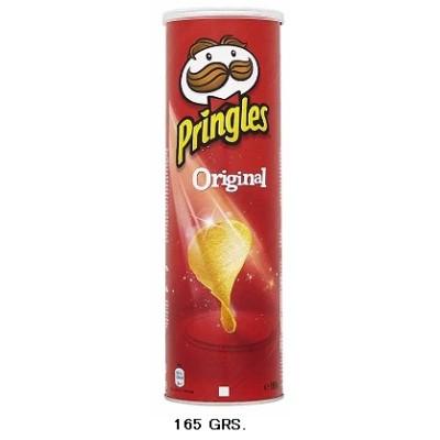 PRINGLES ORIGINAL 165 gr 19ud PRINGLES ORIGINAL 165 gr 19ud