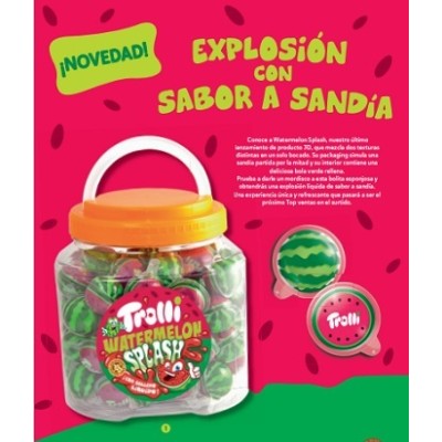 Sandias GOLOSINAS TROLLI 85 uds Sandias GOLOSINAS TROLLI 85 uds