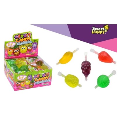 Frutas surtidas de gelatina 36 grs caja de 24 piezas