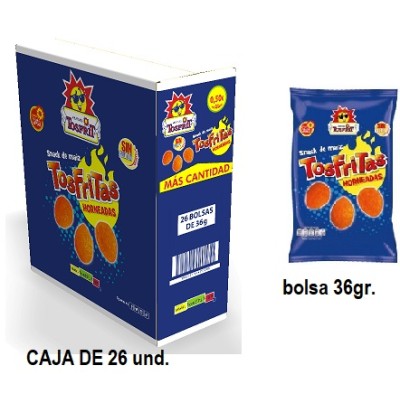 TOSFRITAS TOSFRIT 36 grs TOSFRITAS TOSFRIT 36 grs