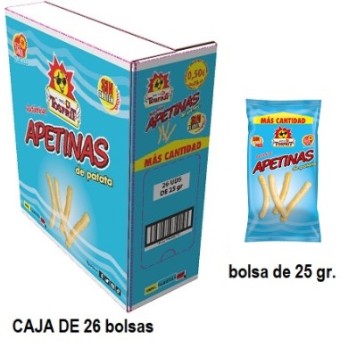 Apetinas SAL TOSFRIT bolsa 25 grs Apetinas SAL TOSFRIT bolsa 25 grs