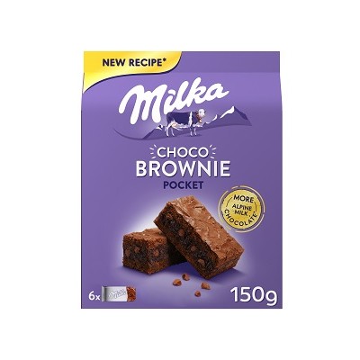 Milka CHOCOBROWNIES 150 gr. 13 uds Milka CHOCOBROWNIES 150 gr. 13 uds