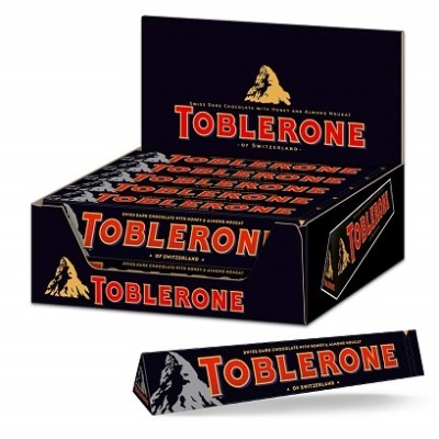 Toblerone NEGRO 20 uds de 100 grs (precio 1 ud) Toblerone NEGRO 20 uds de 100 grs (precio 1 ud)
