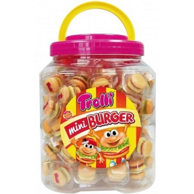 Mini Hamburgesas Trolli 90 uds Mini Hamburgesas Trolli 90 uds
