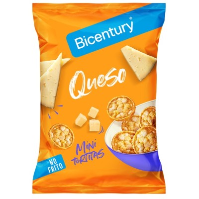 Mini Tortitas QUESO Biocentury 7 uds de 70 gr precio 1 ud Mini Tortitas QUESO Biocentury 7 uds de 70 gr precio 1 ud