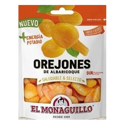 OREJONES albaricoque 10x120gr OREJONES albaricoque 10x120gr