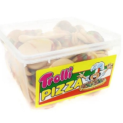 Pizzas Golosinas TROLLI 120 uds Pizzas Golosinas TROLLI 120 uds