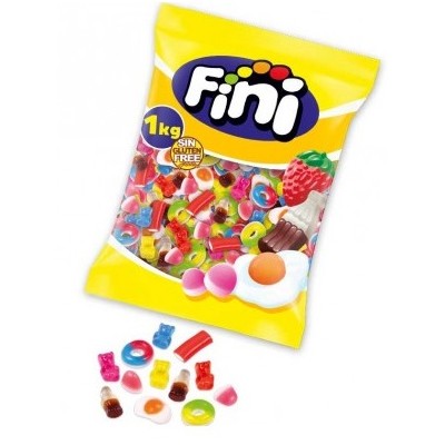 Golosinas FINI surtido Mix Goma BRILLO 1 kg Golosinas FINI surtido Mix Goma BRILLO 1 kg