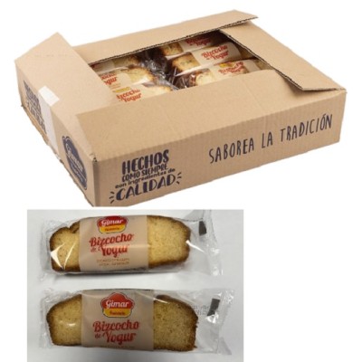 PORCION BIZCOCHO Yogur 1x20 uds. 1'80 kg PORCION BIZCOCHO Yogur 1x20 uds. 1'80 kg