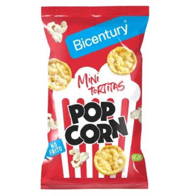 Mini Tortitas POP CORN BIOCENTURY 7x70g. Mini Tortitas POP CORN BIOCENTURY 7x70g.