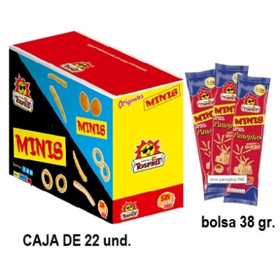 MINIS PANOJITOS TOSFRIT bolsa 38 grs MINIS PANOJITOS TOSFRIT bolsa 38 grs