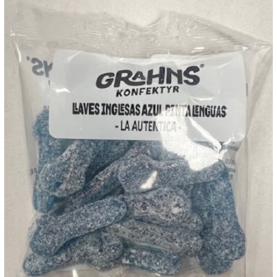 Bolsita LLAVES Acidad Gominolas AZULES caja 14und de 85 gr Bolsita LLAVES Acidad Gominolas AZULES caja 14und de 85 gr