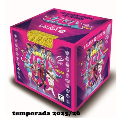 Sobres LIGA 2025/26 PANINI 1x50 uds. Sobres LIGA 2025/26 PANINI 1x50 uds.