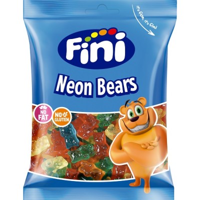 Gominola OSOS Brillo de FINI bolsa de 90gr.caja de 12 und Gominola OSOS Brillo de FINI bolsa de 90gr.caja de 12 und