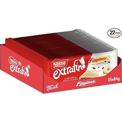 Tableta Nestle FILIPINO BLANCO 84 gr Tableta Nestle FILIPINO BLANCO 84 gr