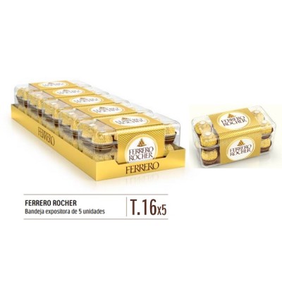 FERRERO ROCHER T16 Estuche 5 Uds. FERRERO ROCHER T16 Estuche 5 Uds.