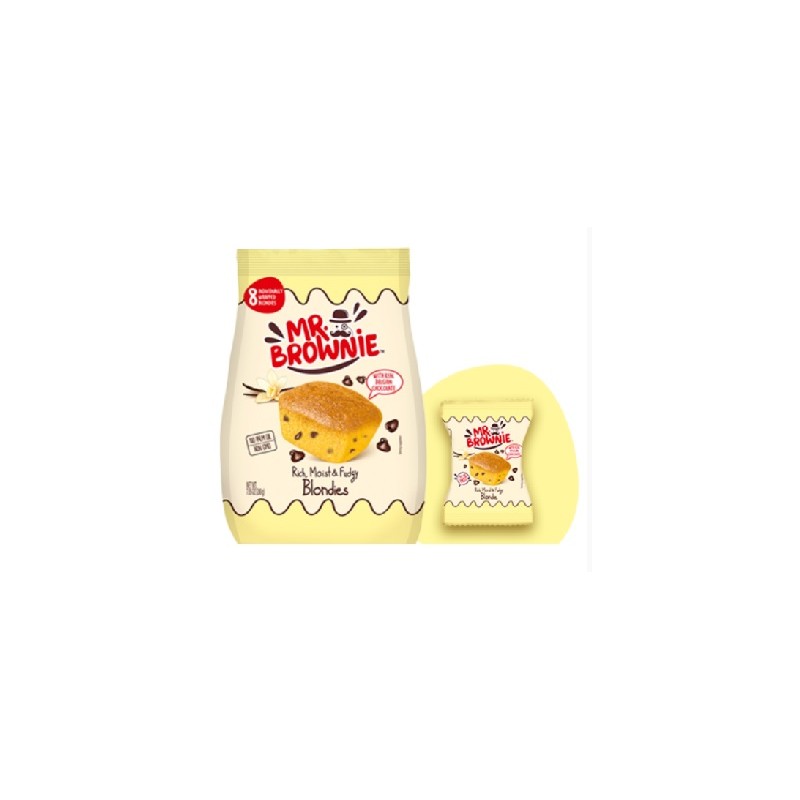 BROWNIES CHOCO WHITE 200 grs BROWNIES CHOCO WHITE 200 grs