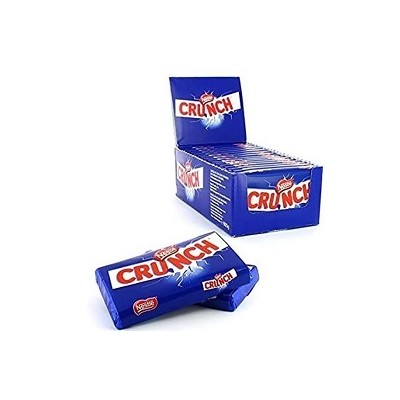 CRUNCH 40 grs precio estuche 15 uds CRUNCH 40 grs precio estuche 15 uds