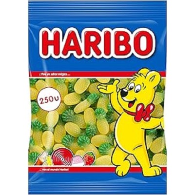 PIÑAS de Goma HARIBO bolsa de 250 uds