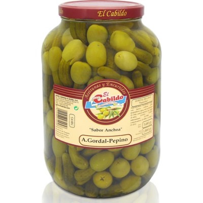 Encurtidos GORDAL y PEPINO 220 uds  2kg