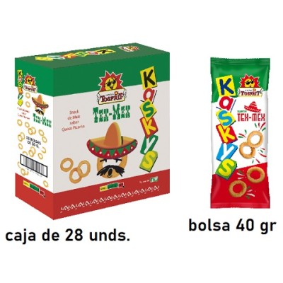 KASKYS TOSFRIT TEX MEX 40grs.x 28 unds.