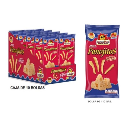 PANOJITOS TOSFRIT bolsa 110 gr caja con 10 uds