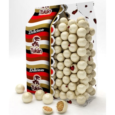 BOLAS Chocolate BLANCAS tukan 1kg.