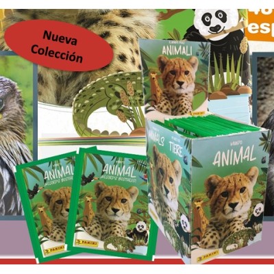 Sobres MUNDO ANIMAL 2025 panini