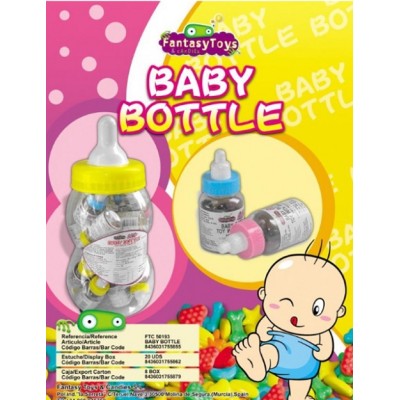 BIBERONES rellenos de caramelos en grajeas 40grs.x 20 uds.